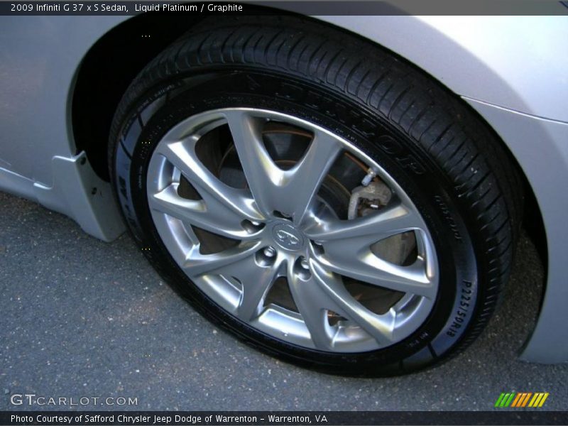  2009 G 37 x S Sedan Wheel