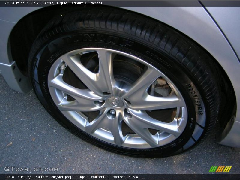  2009 G 37 x S Sedan Wheel