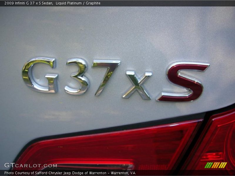  2009 G 37 x S Sedan Logo