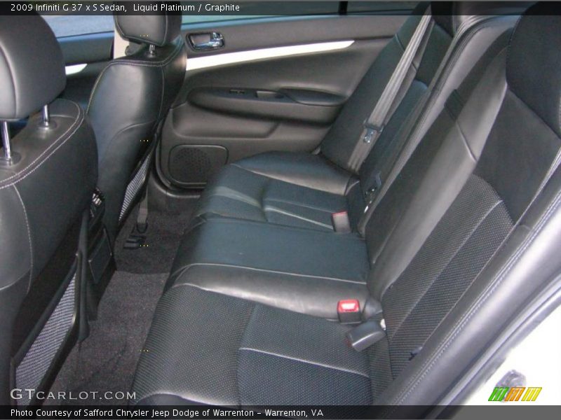 Liquid Platinum / Graphite 2009 Infiniti G 37 x S Sedan