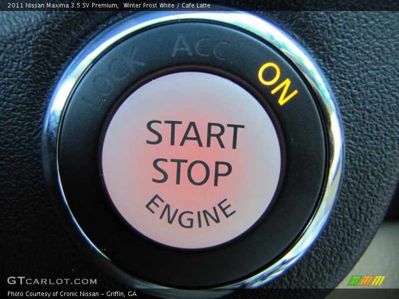 Winter Frost White / Cafe Latte 2011 Nissan Maxima 3.5 SV Premium