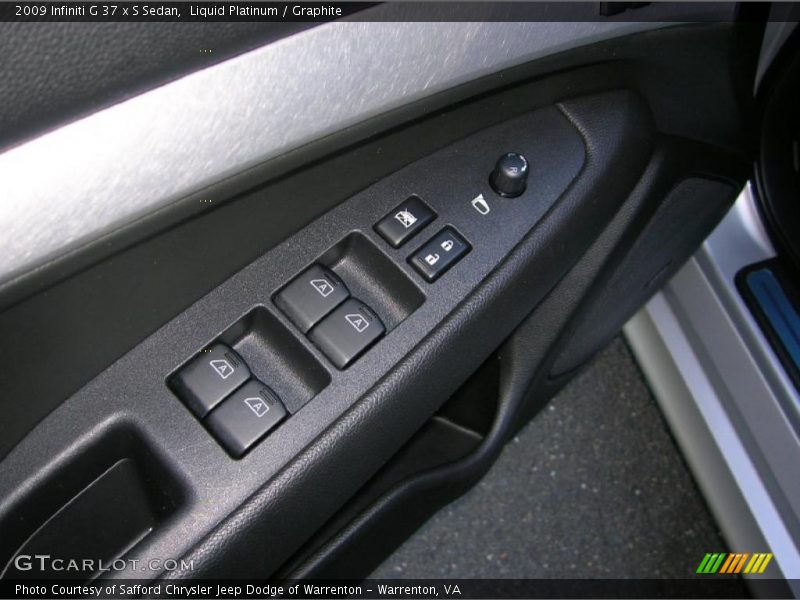 Liquid Platinum / Graphite 2009 Infiniti G 37 x S Sedan