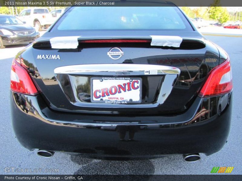 Super Black / Charcoal 2011 Nissan Maxima 3.5 SV Premium