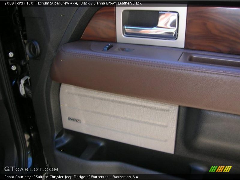 Black / Sienna Brown Leather/Black 2009 Ford F150 Platinum SuperCrew 4x4