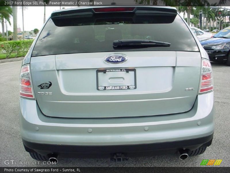 Pewter Metallic / Charcoal Black 2007 Ford Edge SEL Plus
