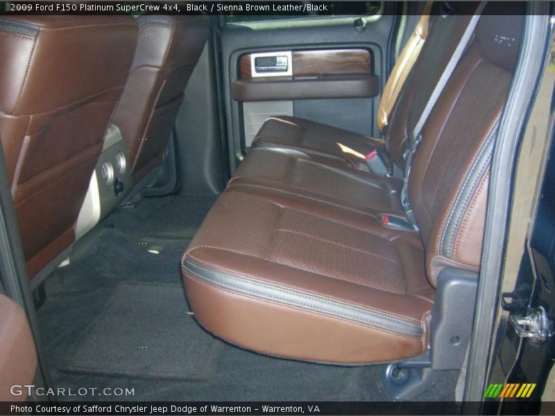 Black / Sienna Brown Leather/Black 2009 Ford F150 Platinum SuperCrew 4x4