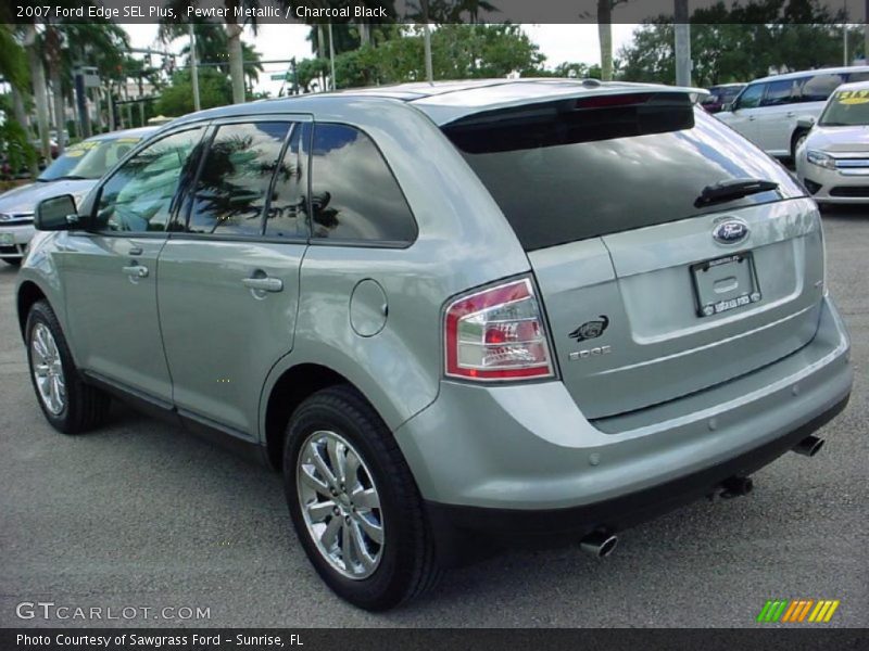 Pewter Metallic / Charcoal Black 2007 Ford Edge SEL Plus