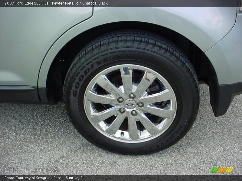 Pewter Metallic / Charcoal Black 2007 Ford Edge SEL Plus