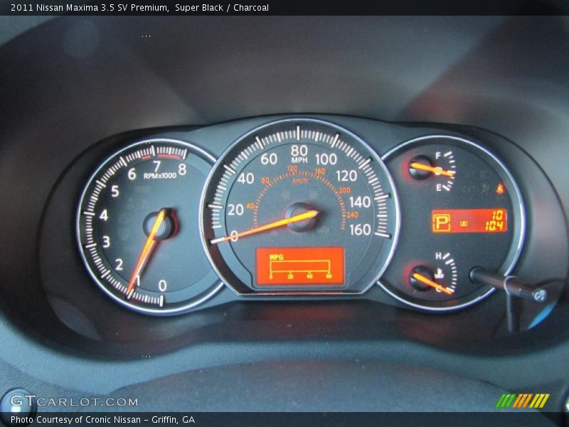  2011 Maxima 3.5 SV Premium 3.5 SV Premium Gauges