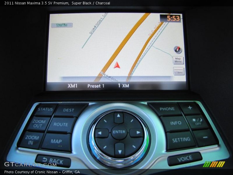 Super Black / Charcoal 2011 Nissan Maxima 3.5 SV Premium