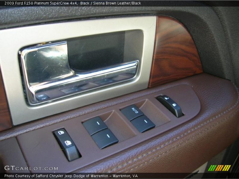 Black / Sienna Brown Leather/Black 2009 Ford F150 Platinum SuperCrew 4x4