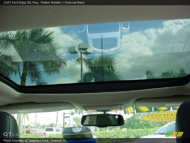 Pewter Metallic / Charcoal Black 2007 Ford Edge SEL Plus