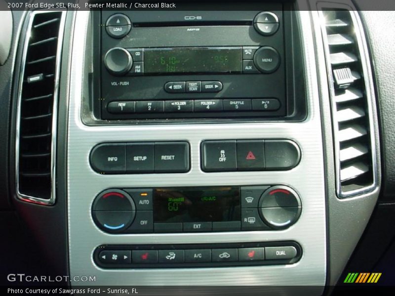 Pewter Metallic / Charcoal Black 2007 Ford Edge SEL Plus