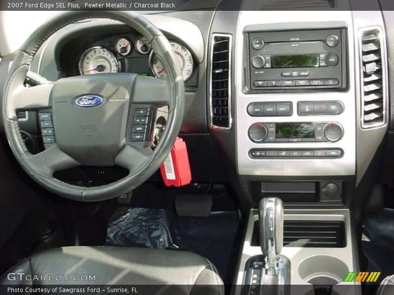 Pewter Metallic / Charcoal Black 2007 Ford Edge SEL Plus