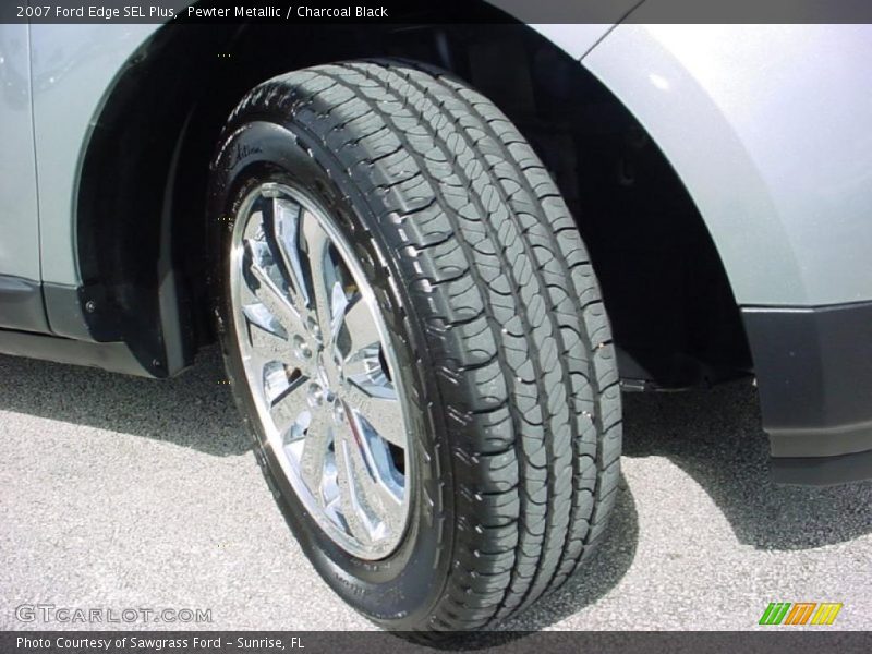Pewter Metallic / Charcoal Black 2007 Ford Edge SEL Plus