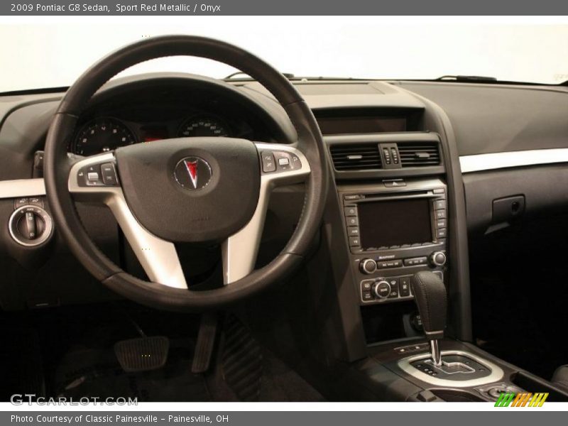 Sport Red Metallic / Onyx 2009 Pontiac G8 Sedan