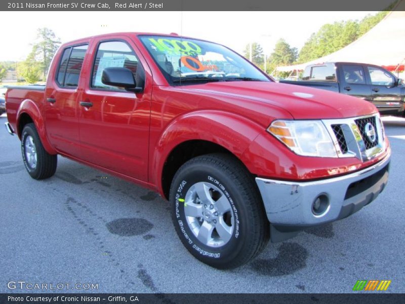  2011 Frontier SV Crew Cab Red Alert