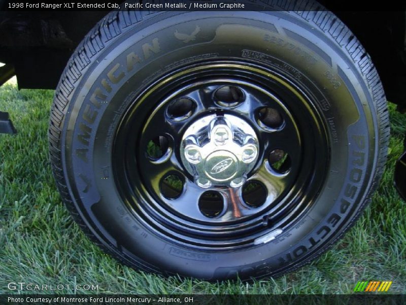 Pacific Green Metallic / Medium Graphite 1998 Ford Ranger XLT Extended Cab