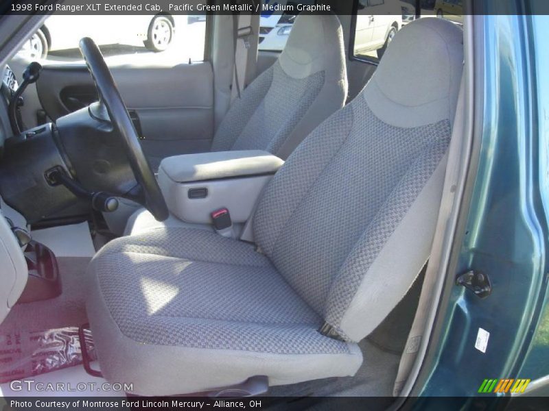 Pacific Green Metallic / Medium Graphite 1998 Ford Ranger XLT Extended Cab