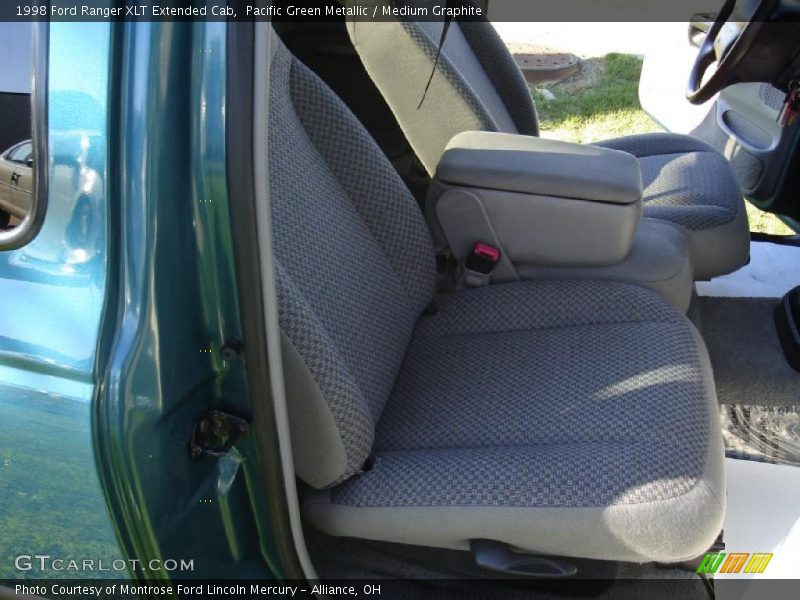 Pacific Green Metallic / Medium Graphite 1998 Ford Ranger XLT Extended Cab