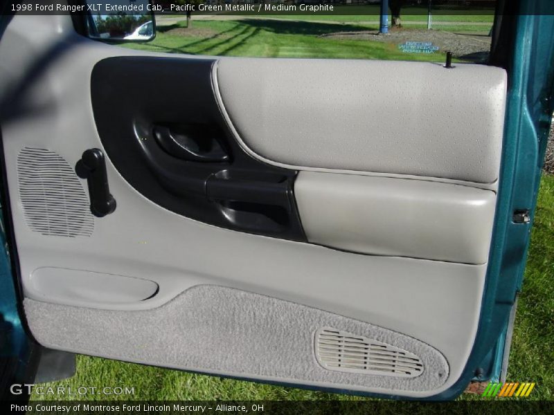 Pacific Green Metallic / Medium Graphite 1998 Ford Ranger XLT Extended Cab