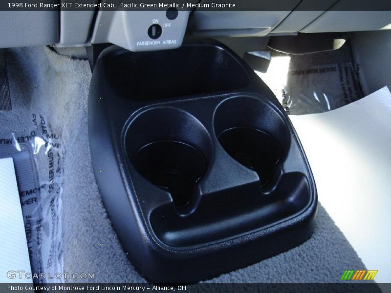 Pacific Green Metallic / Medium Graphite 1998 Ford Ranger XLT Extended Cab