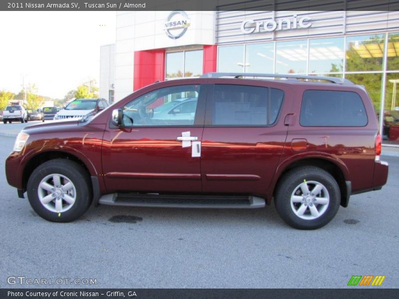 Tuscan Sun / Almond 2011 Nissan Armada SV