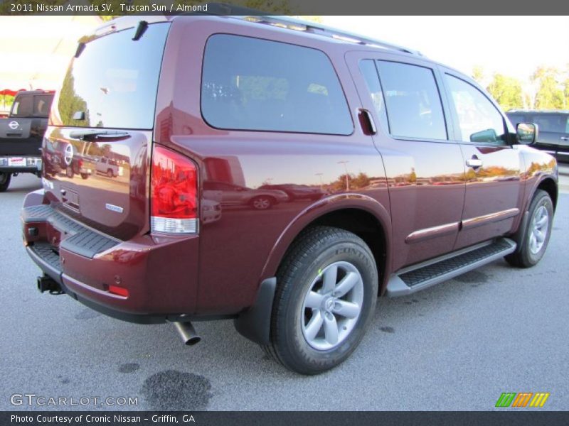 Tuscan Sun / Almond 2011 Nissan Armada SV