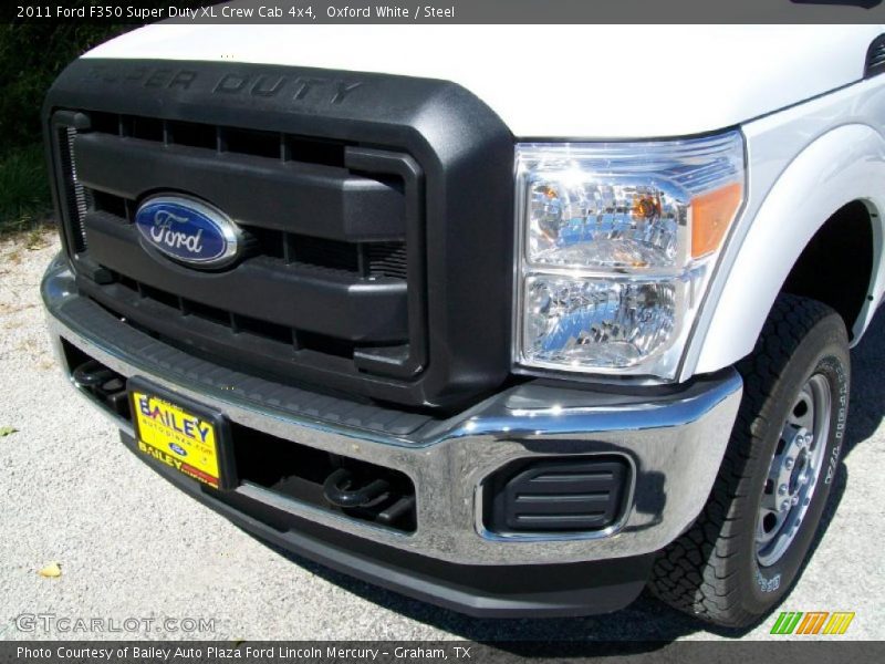 Oxford White / Steel 2011 Ford F350 Super Duty XL Crew Cab 4x4