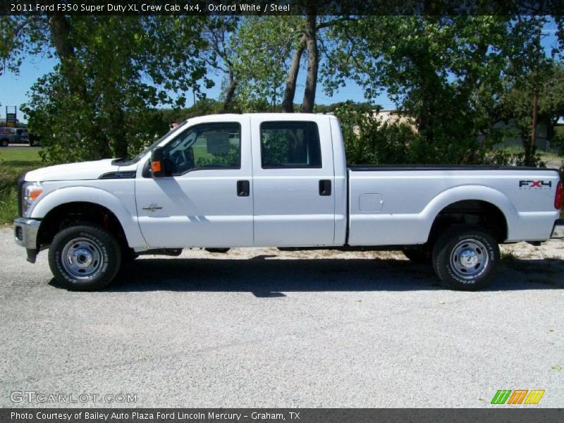 Oxford White / Steel 2011 Ford F350 Super Duty XL Crew Cab 4x4