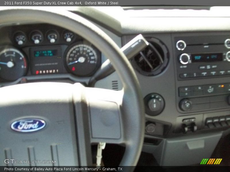 Oxford White / Steel 2011 Ford F350 Super Duty XL Crew Cab 4x4