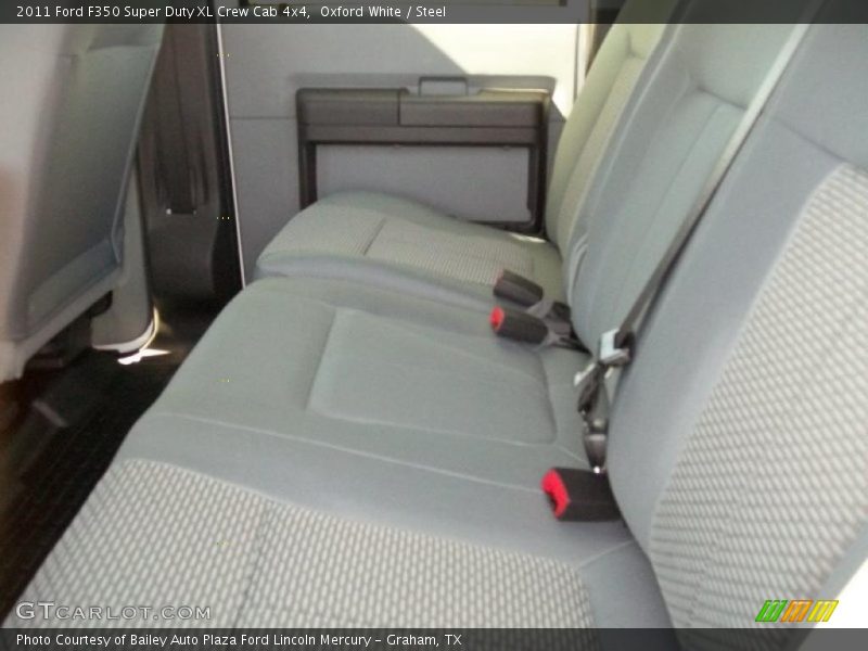 Oxford White / Steel 2011 Ford F350 Super Duty XL Crew Cab 4x4