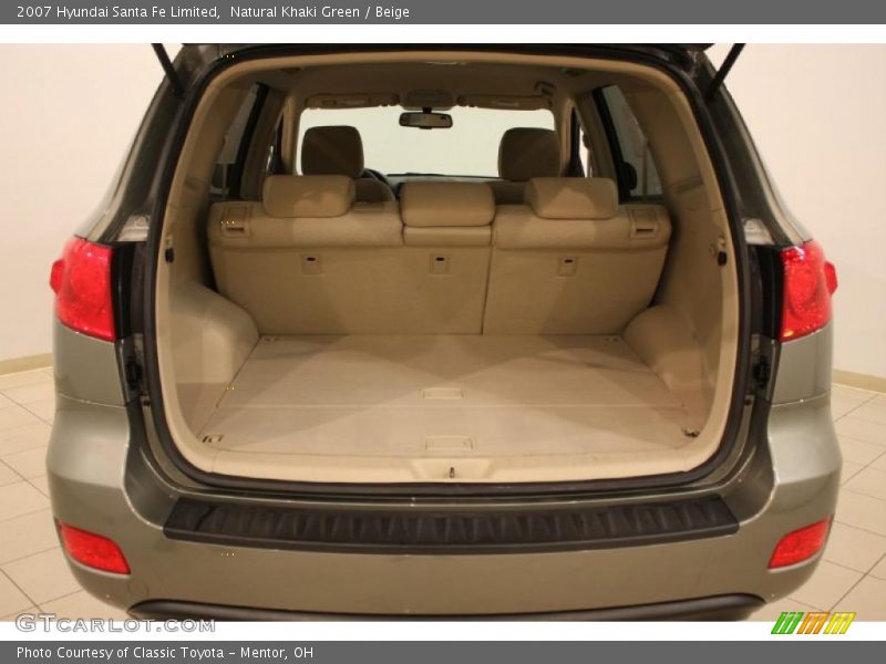 Natural Khaki Green / Beige 2007 Hyundai Santa Fe Limited