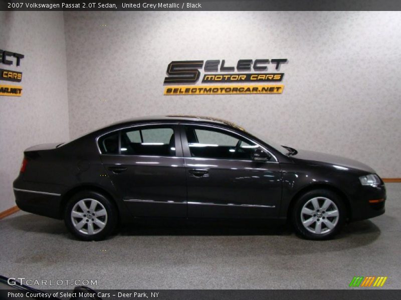 United Grey Metallic / Black 2007 Volkswagen Passat 2.0T Sedan