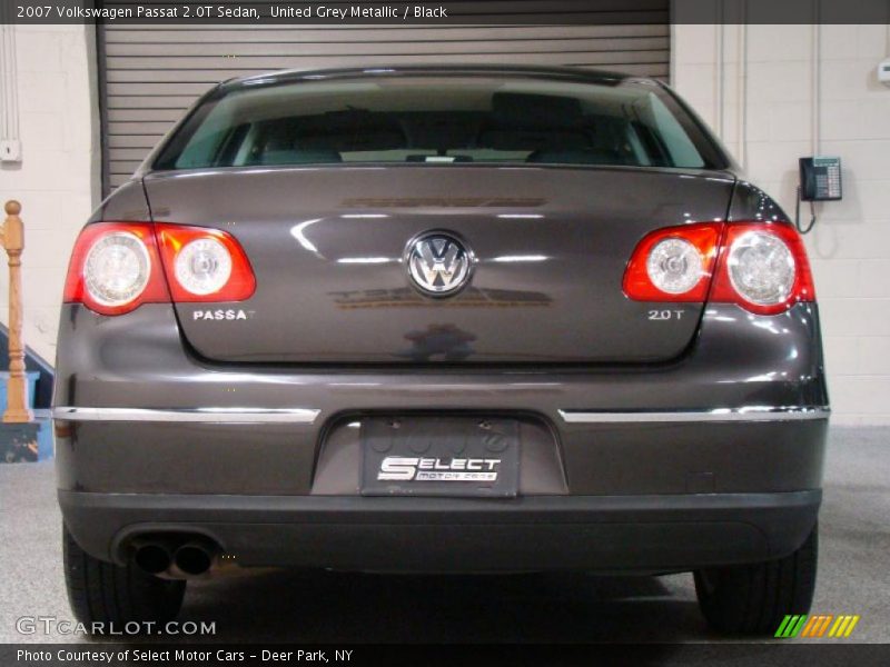 United Grey Metallic / Black 2007 Volkswagen Passat 2.0T Sedan