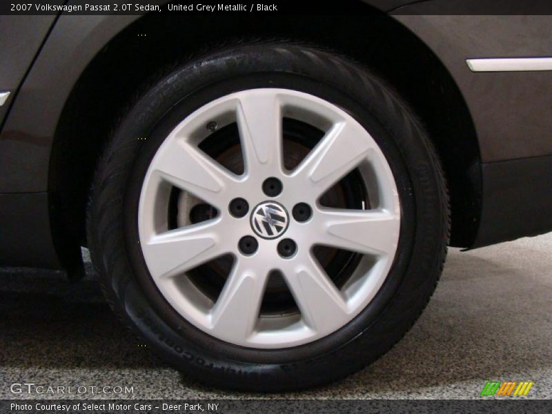 United Grey Metallic / Black 2007 Volkswagen Passat 2.0T Sedan