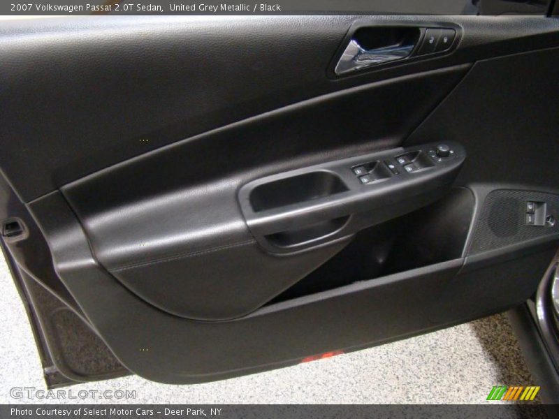 United Grey Metallic / Black 2007 Volkswagen Passat 2.0T Sedan