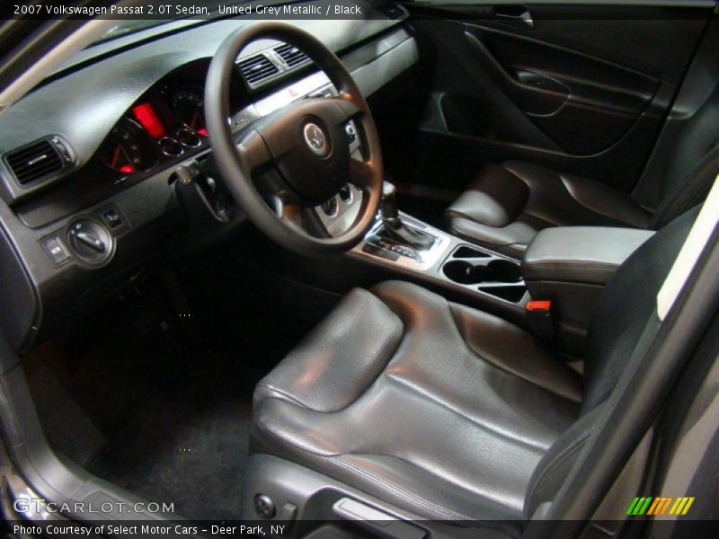 United Grey Metallic / Black 2007 Volkswagen Passat 2.0T Sedan