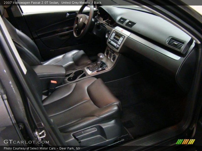 United Grey Metallic / Black 2007 Volkswagen Passat 2.0T Sedan