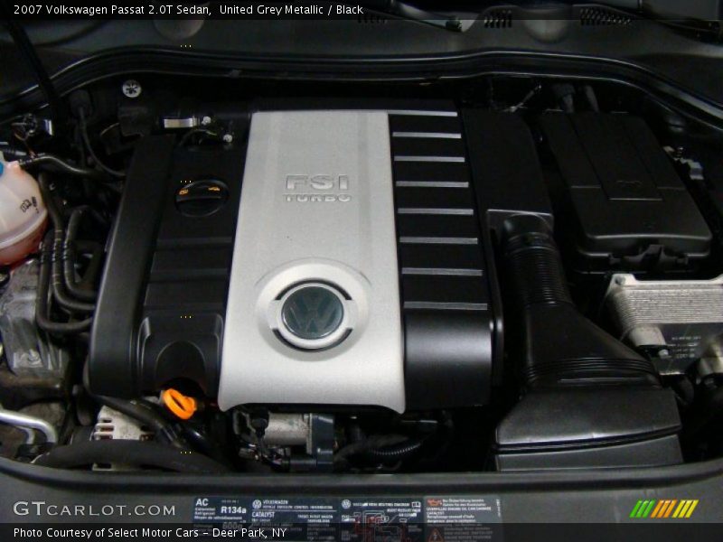 United Grey Metallic / Black 2007 Volkswagen Passat 2.0T Sedan