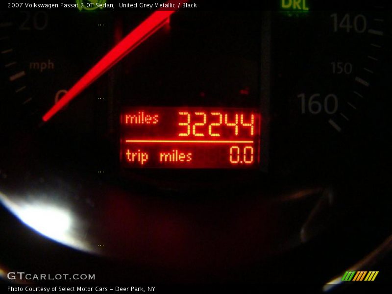 United Grey Metallic / Black 2007 Volkswagen Passat 2.0T Sedan