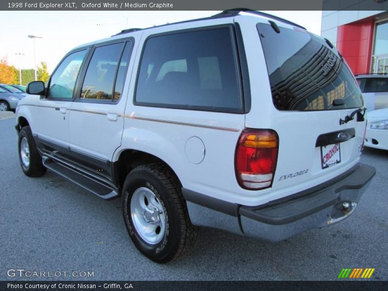 Oxford White / Medium Graphite 1998 Ford Explorer XLT