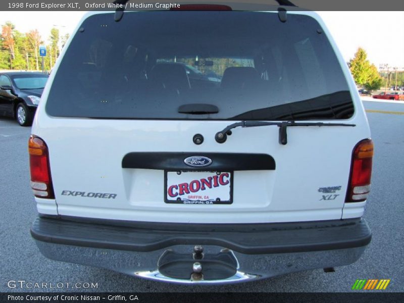 Oxford White / Medium Graphite 1998 Ford Explorer XLT
