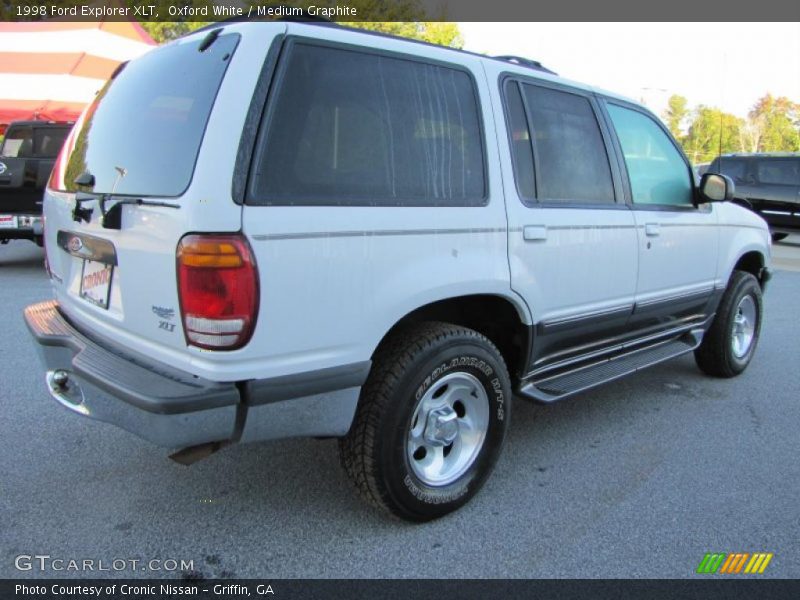 Oxford White / Medium Graphite 1998 Ford Explorer XLT