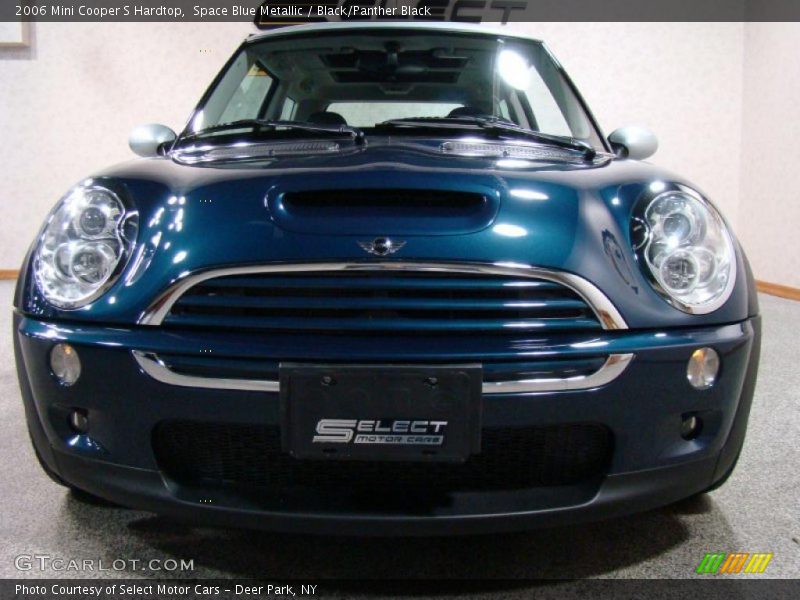 Space Blue Metallic / Black/Panther Black 2006 Mini Cooper S Hardtop