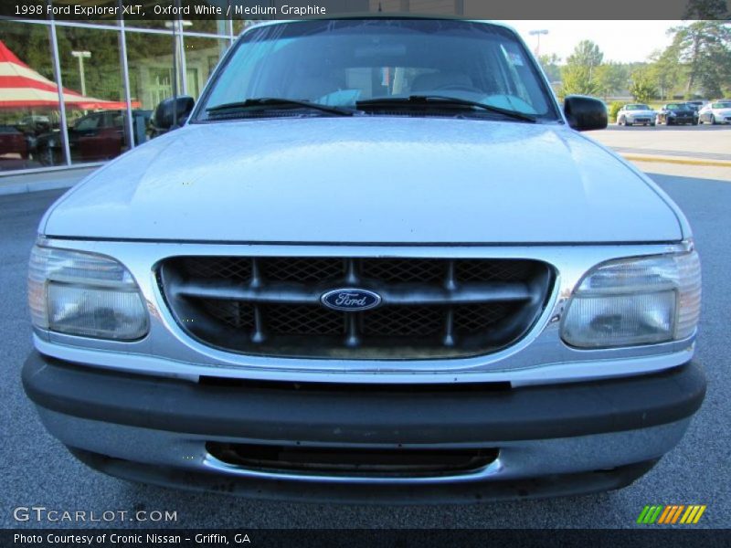 Oxford White / Medium Graphite 1998 Ford Explorer XLT