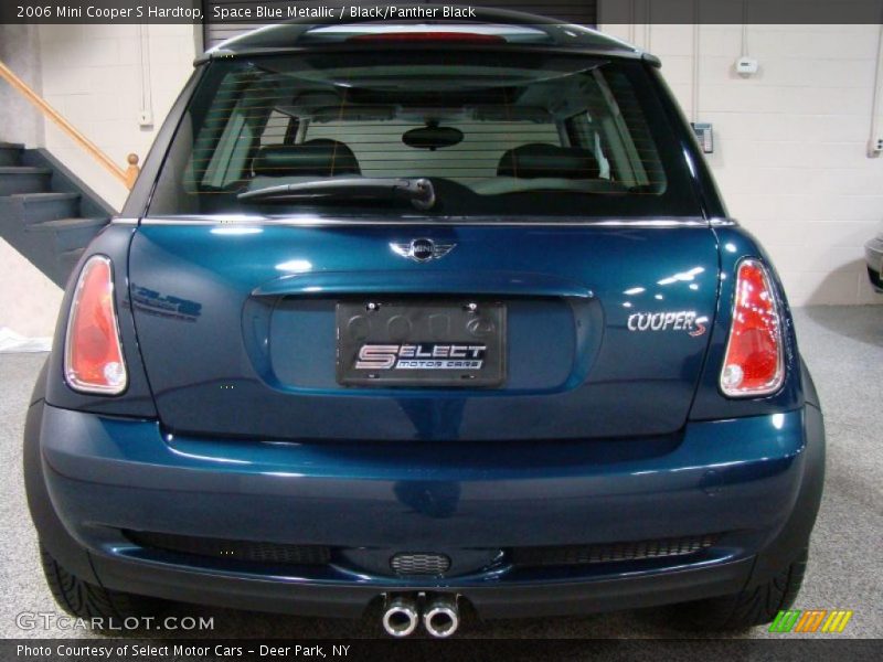 Space Blue Metallic / Black/Panther Black 2006 Mini Cooper S Hardtop