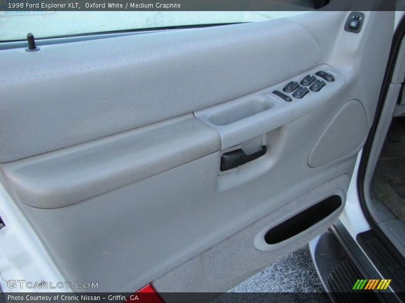 Oxford White / Medium Graphite 1998 Ford Explorer XLT