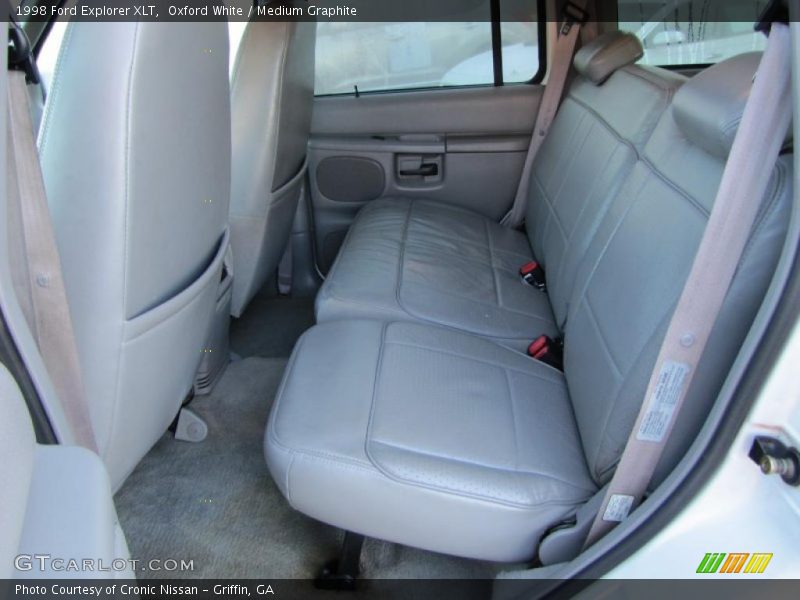 Oxford White / Medium Graphite 1998 Ford Explorer XLT