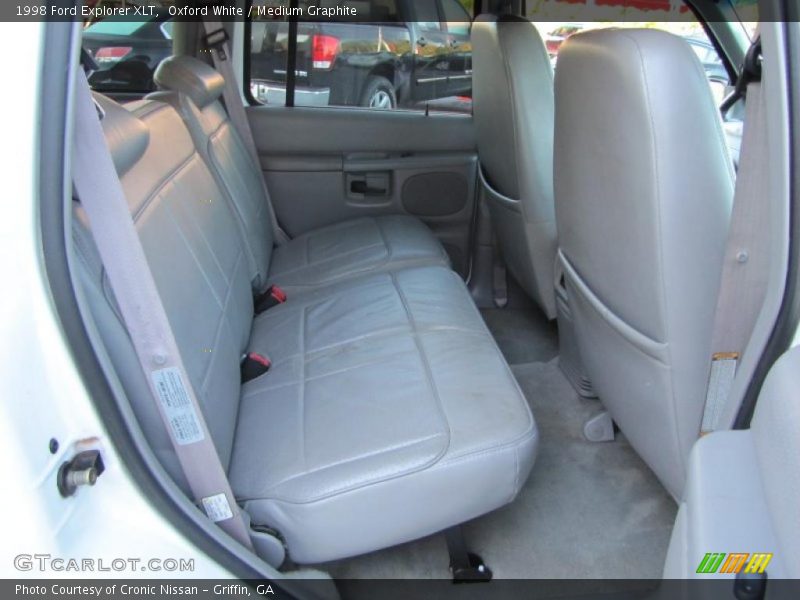 Oxford White / Medium Graphite 1998 Ford Explorer XLT